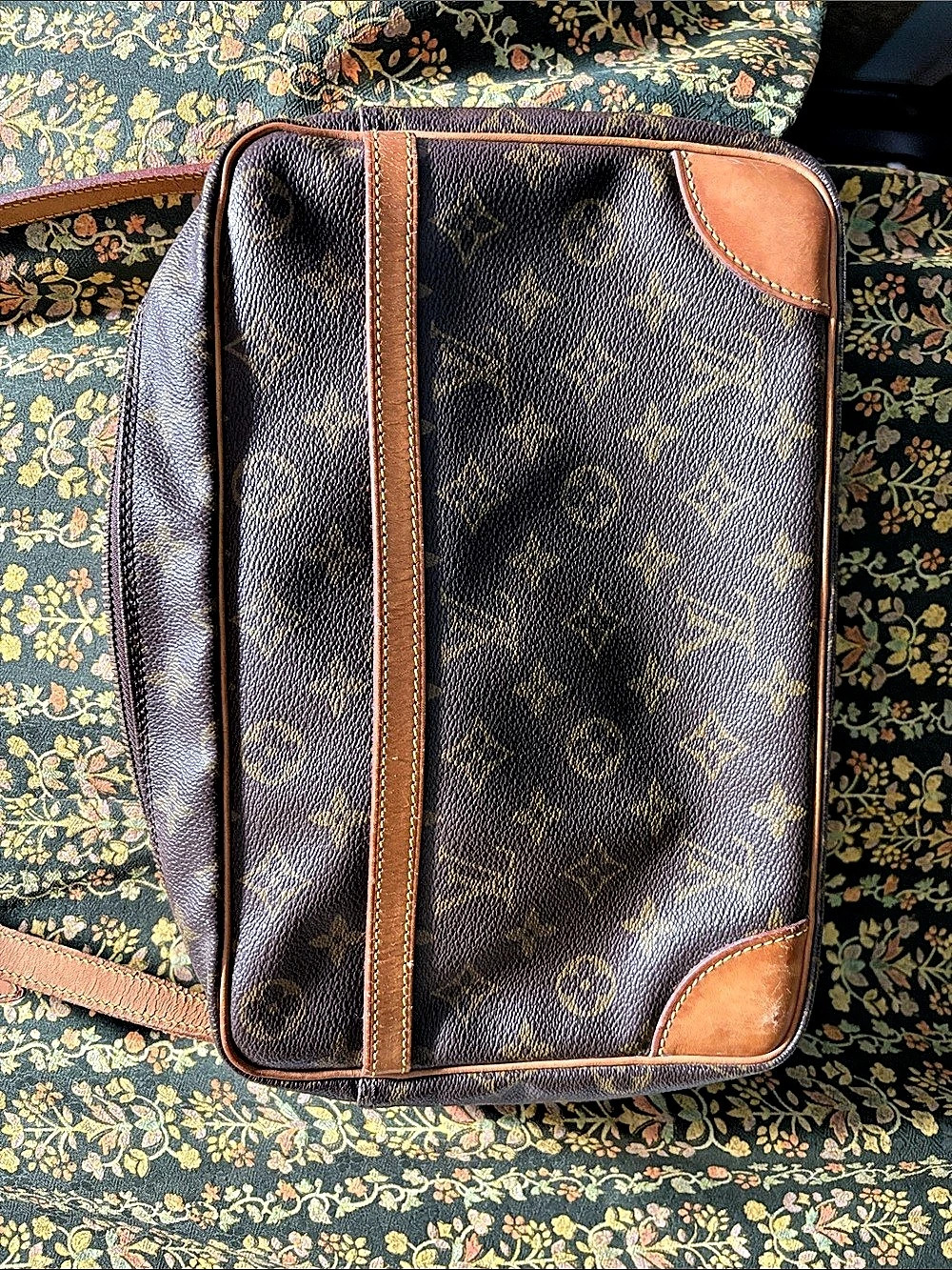 Louis Vuitton Trocadero 27 Monogram Shoulder Bag Brown